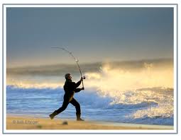 Surfcasting dalla spiaggia