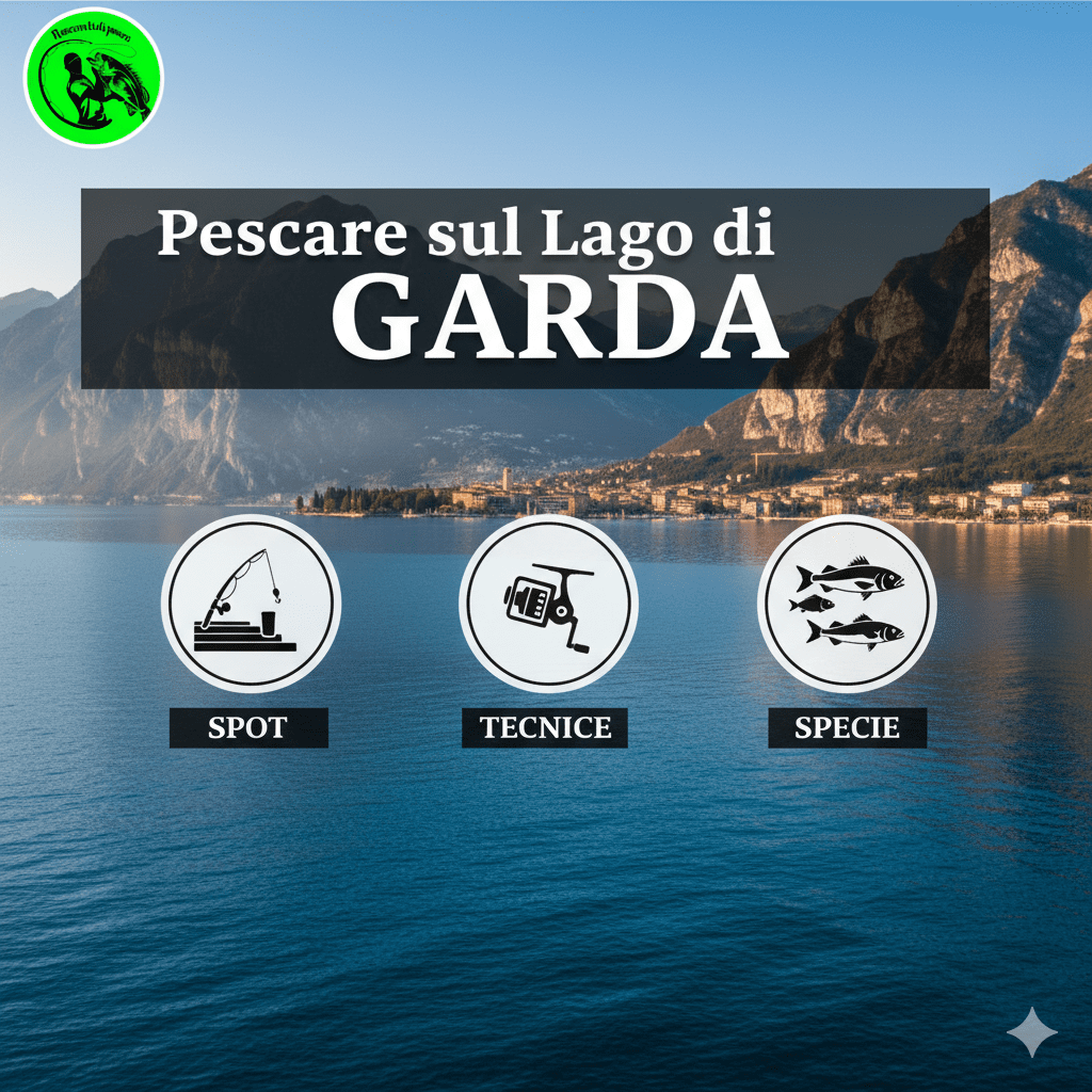 Copertina articolo Pescare sul Lago di Garda, Racconti di Pesca, guida spot, tecniche, specie
