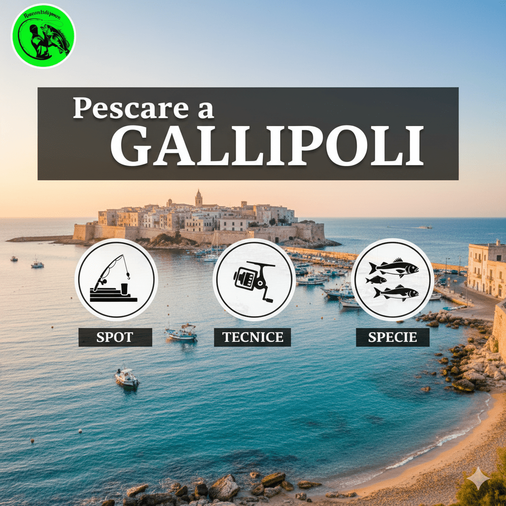 Copertina articolo Pescare a Gallipoli, Racconti di Pesca, guida spot, tecniche, specie